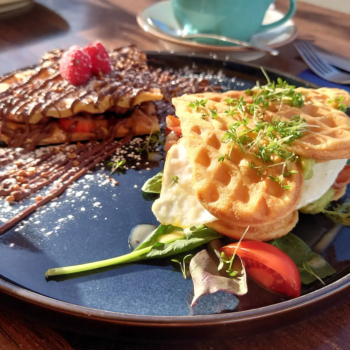 Waffeln Mit Nutella
