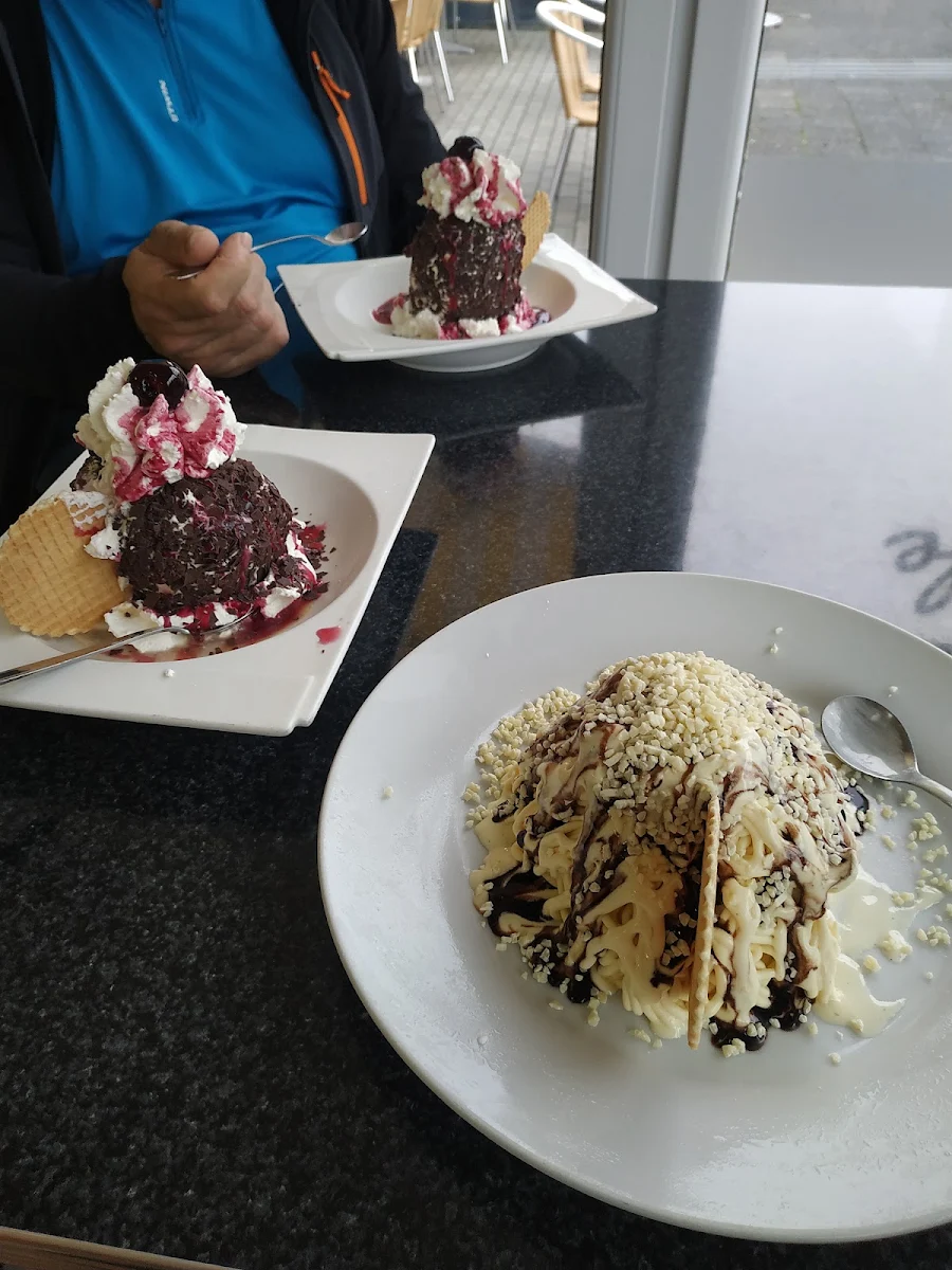 Schoko Spaghetti Eis
