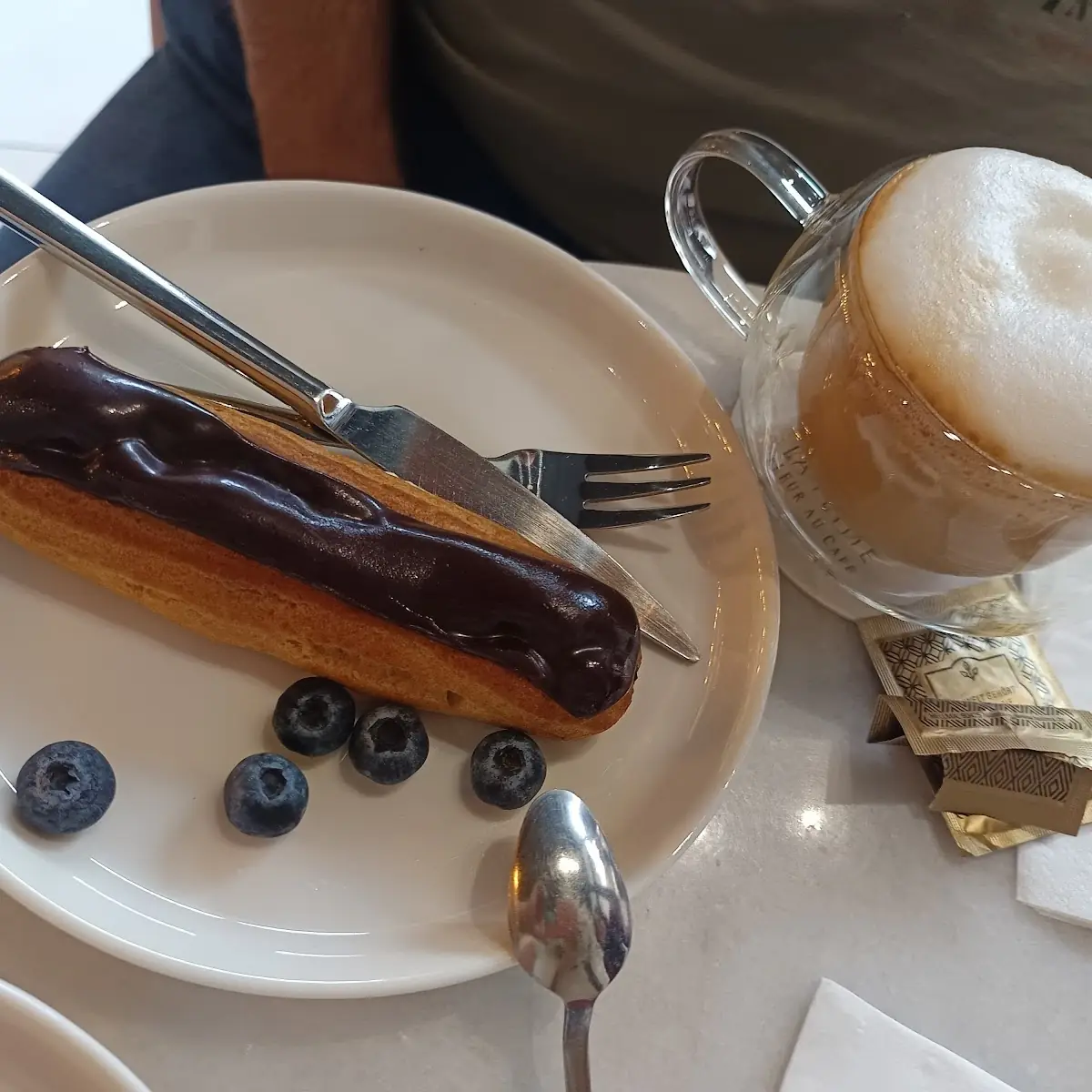 Schoko-eclair