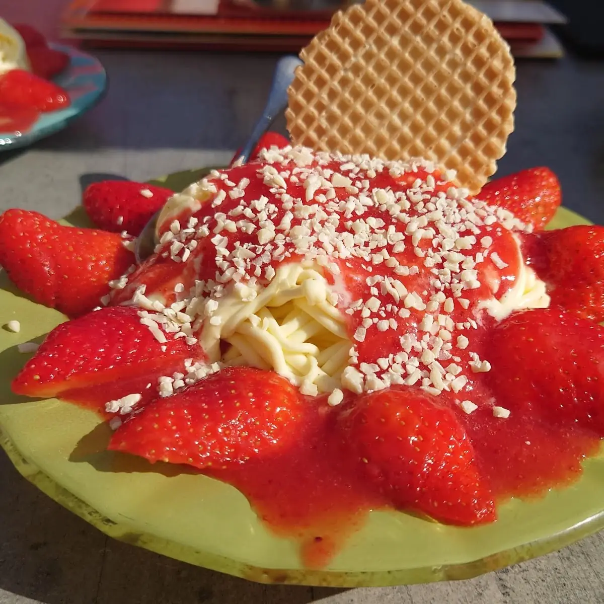 Spaghetti Eis