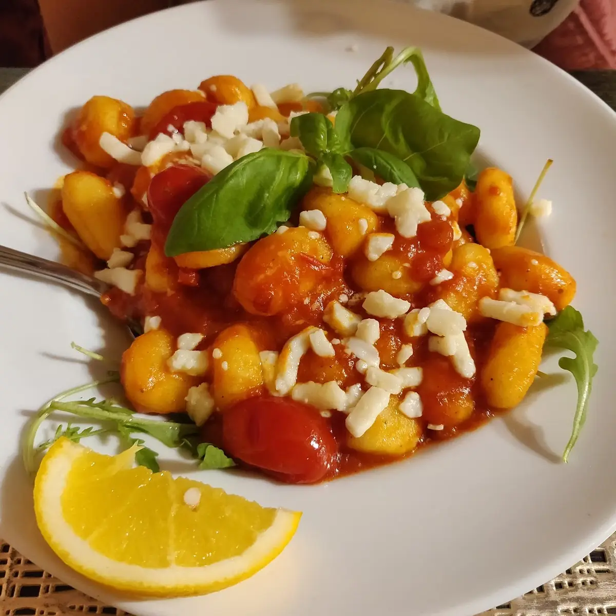 Tomato Sauce Gnocchi