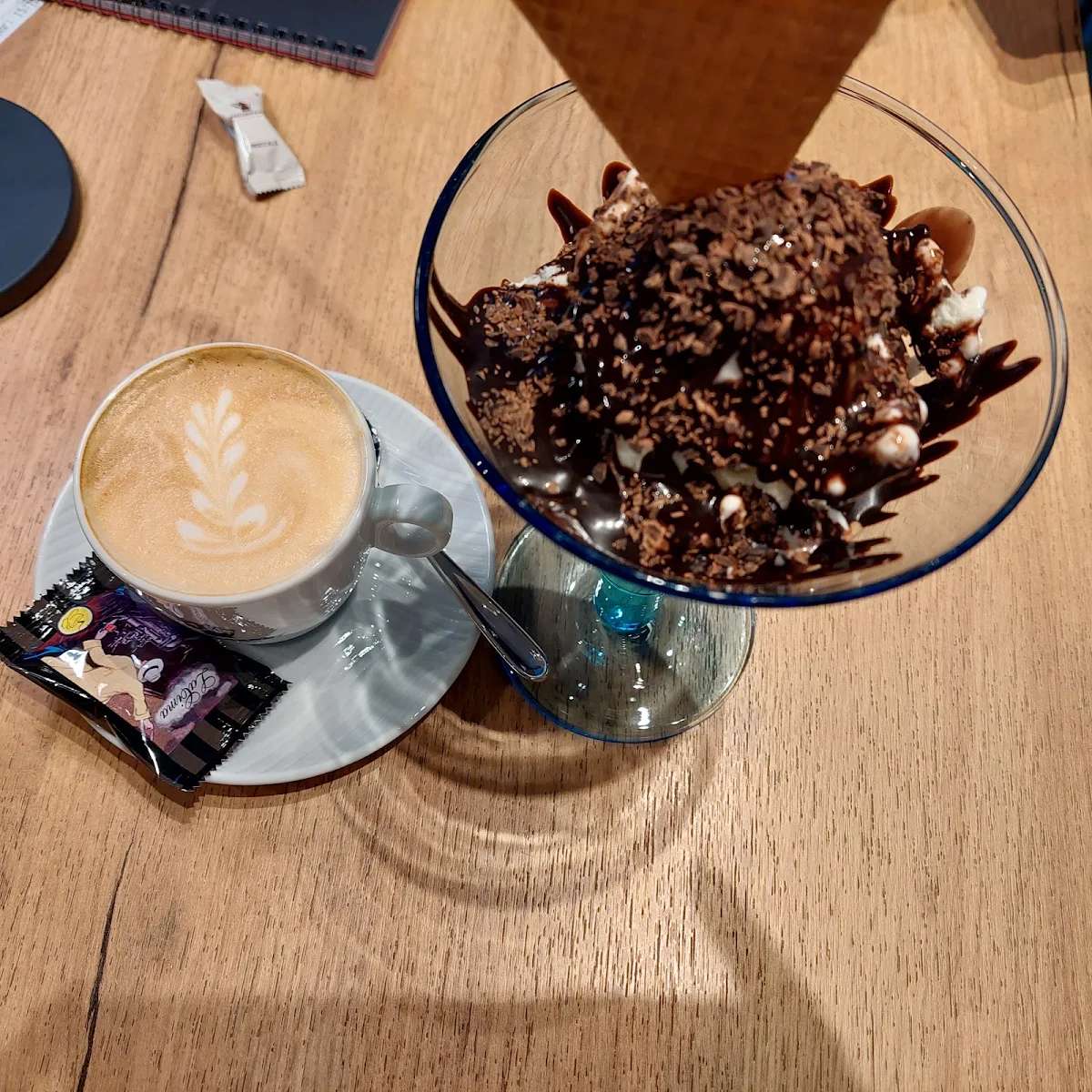 Stracciatella Becher