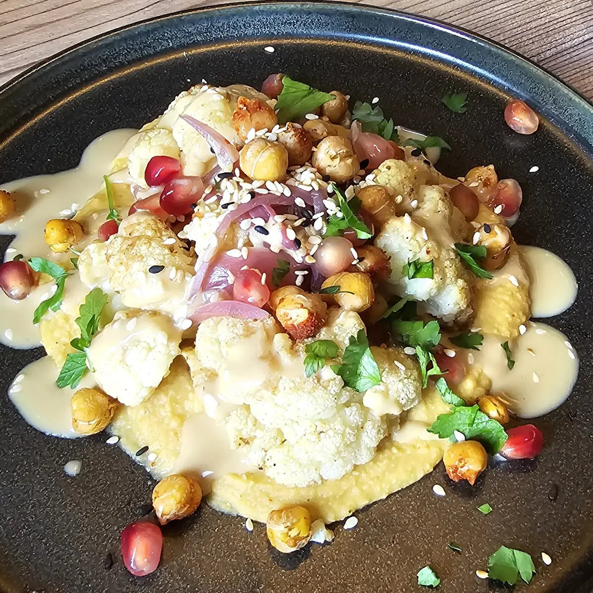 Gerösteter Blumenkohl, Die Molkerei Restaurant und Bar