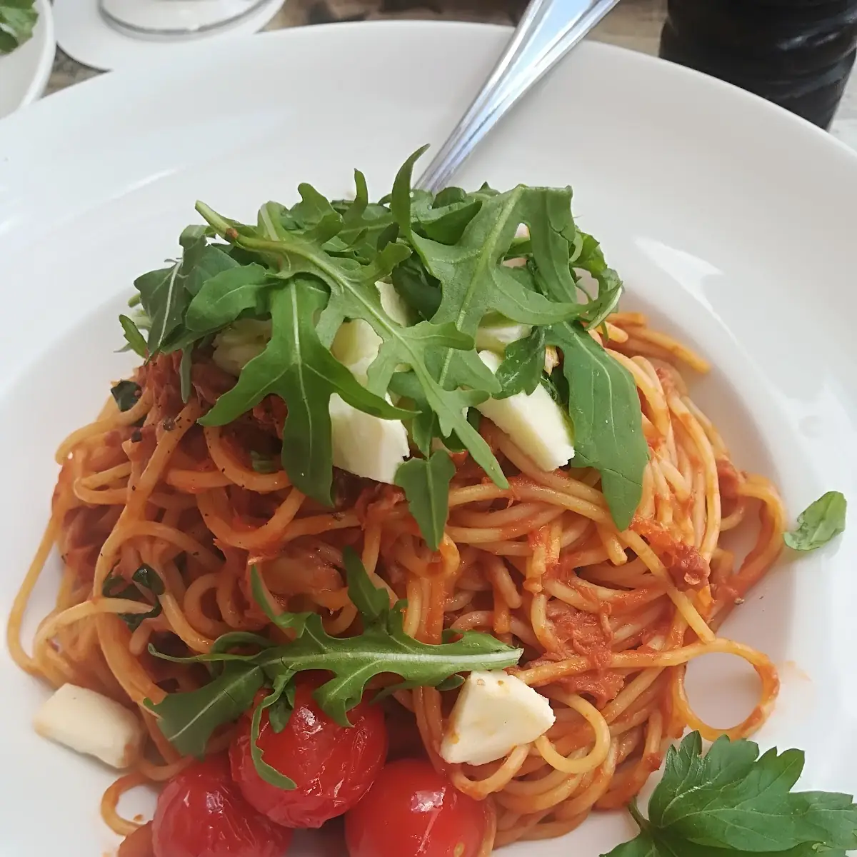 Spaghetti Ruccola, Toni's Pizzeria