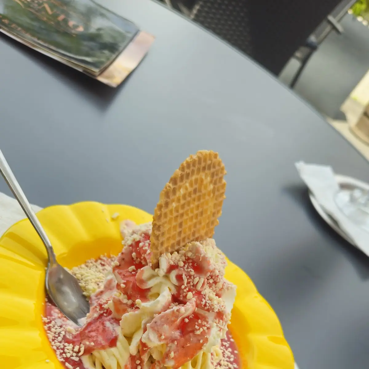 Spaghetti Eis