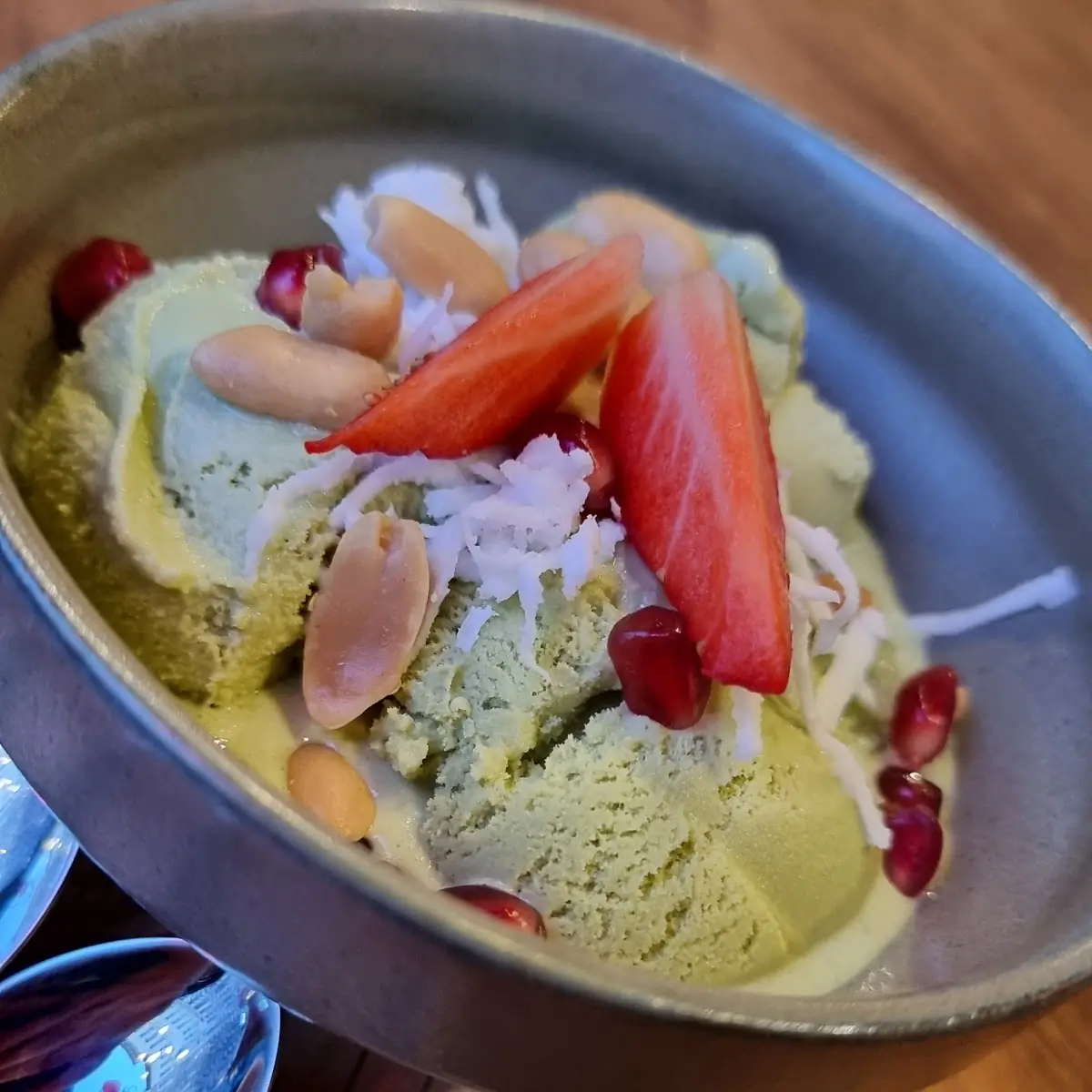 Pandan - Klebrig Mit Mit Matchaeis