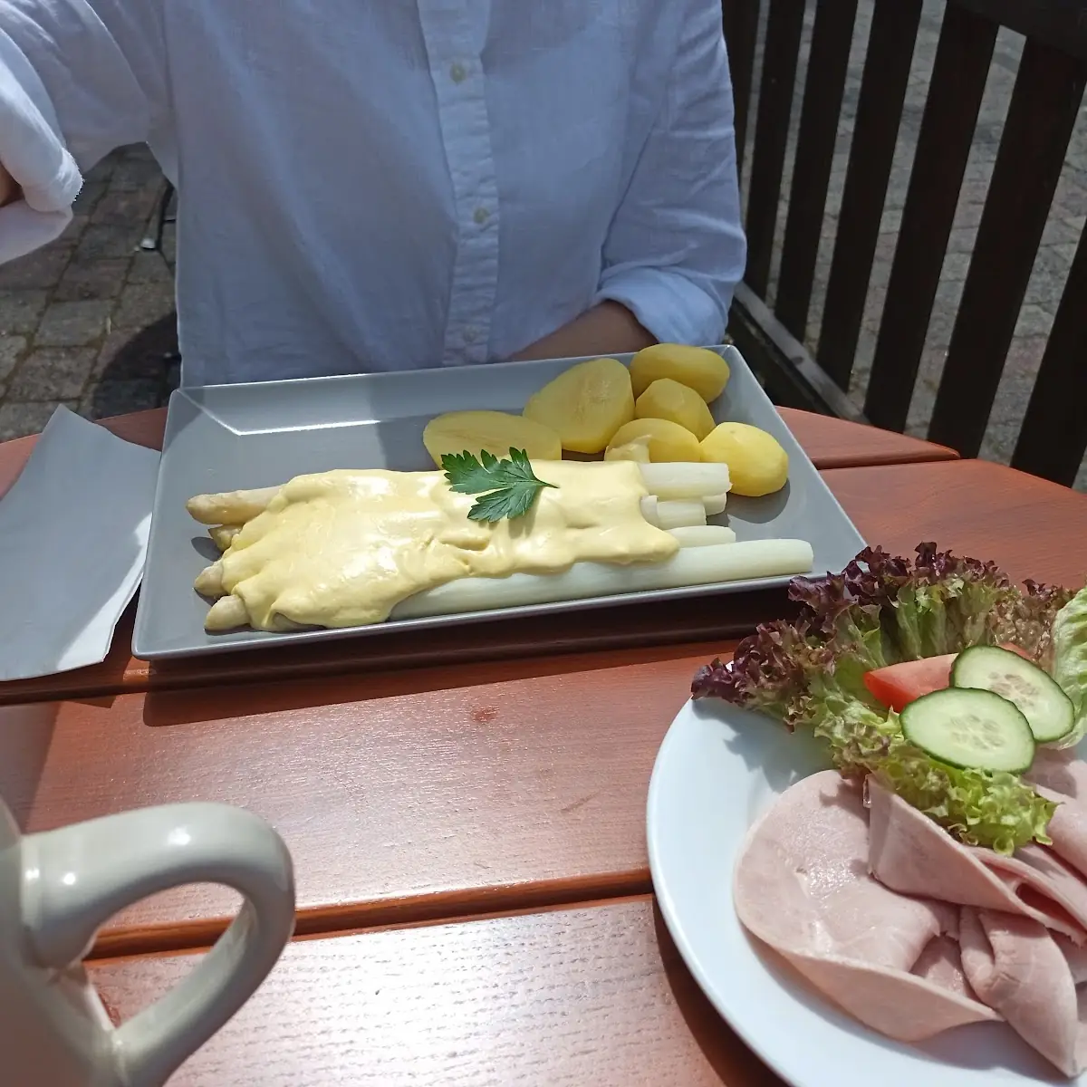 Spargel Mit Schinken