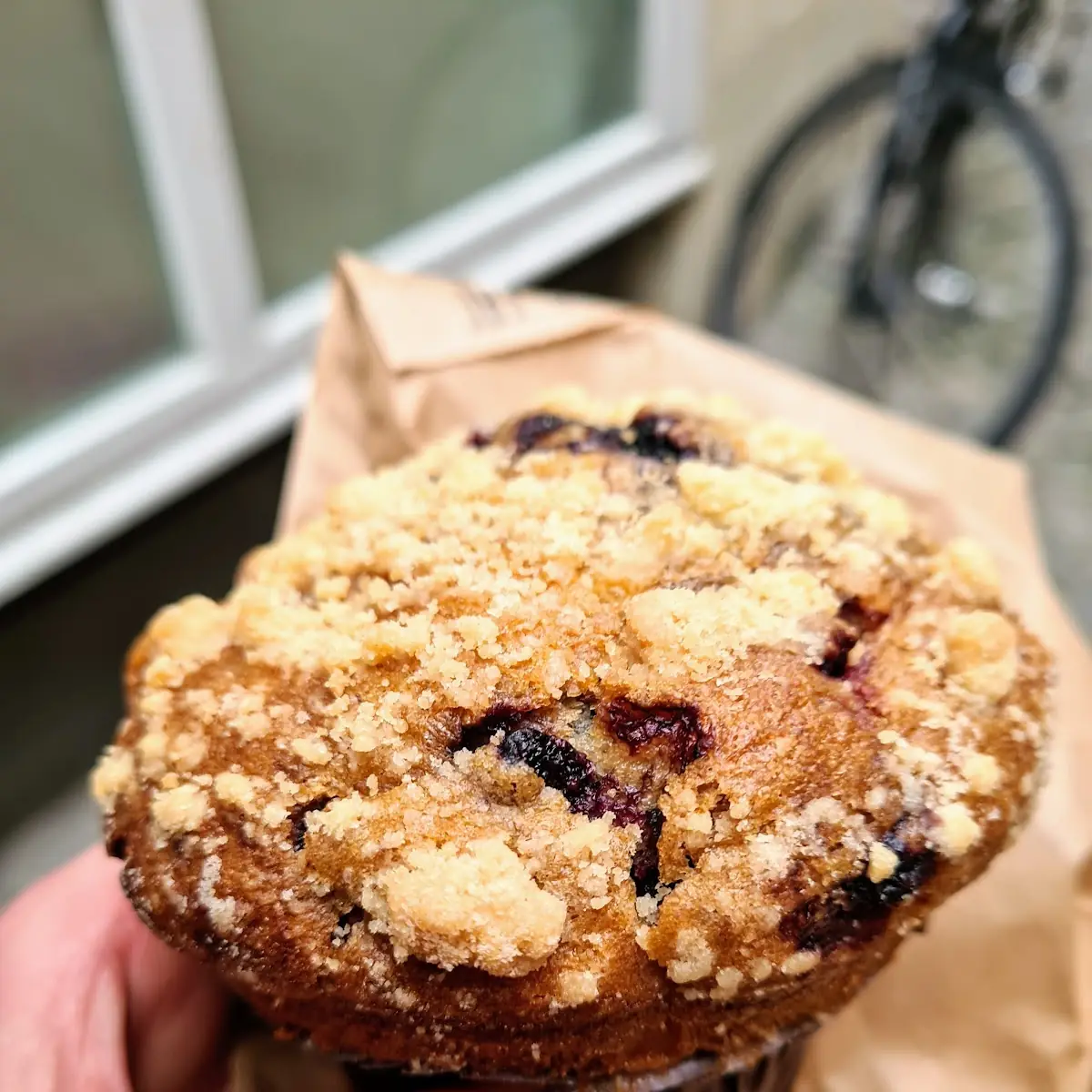 Blaubeermuffin