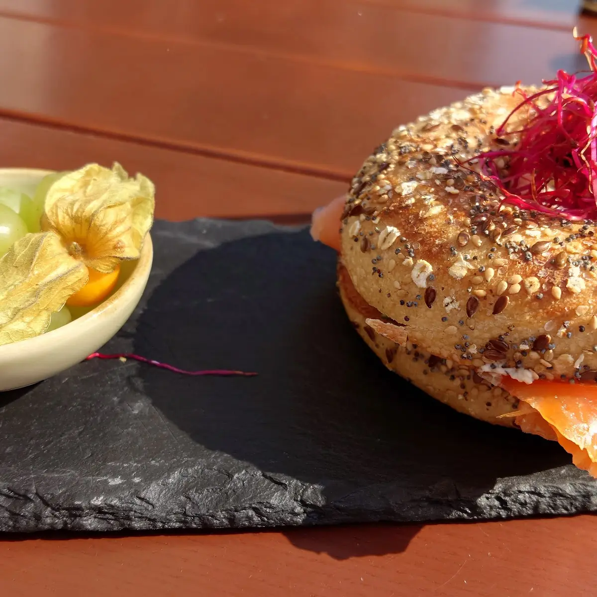 Bagel Mit Lachs