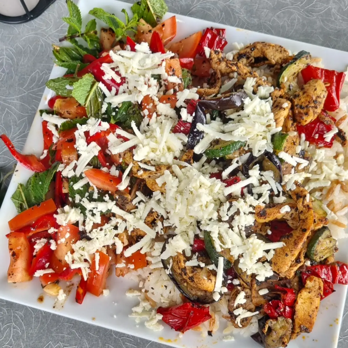 Gemüse Döner Teller