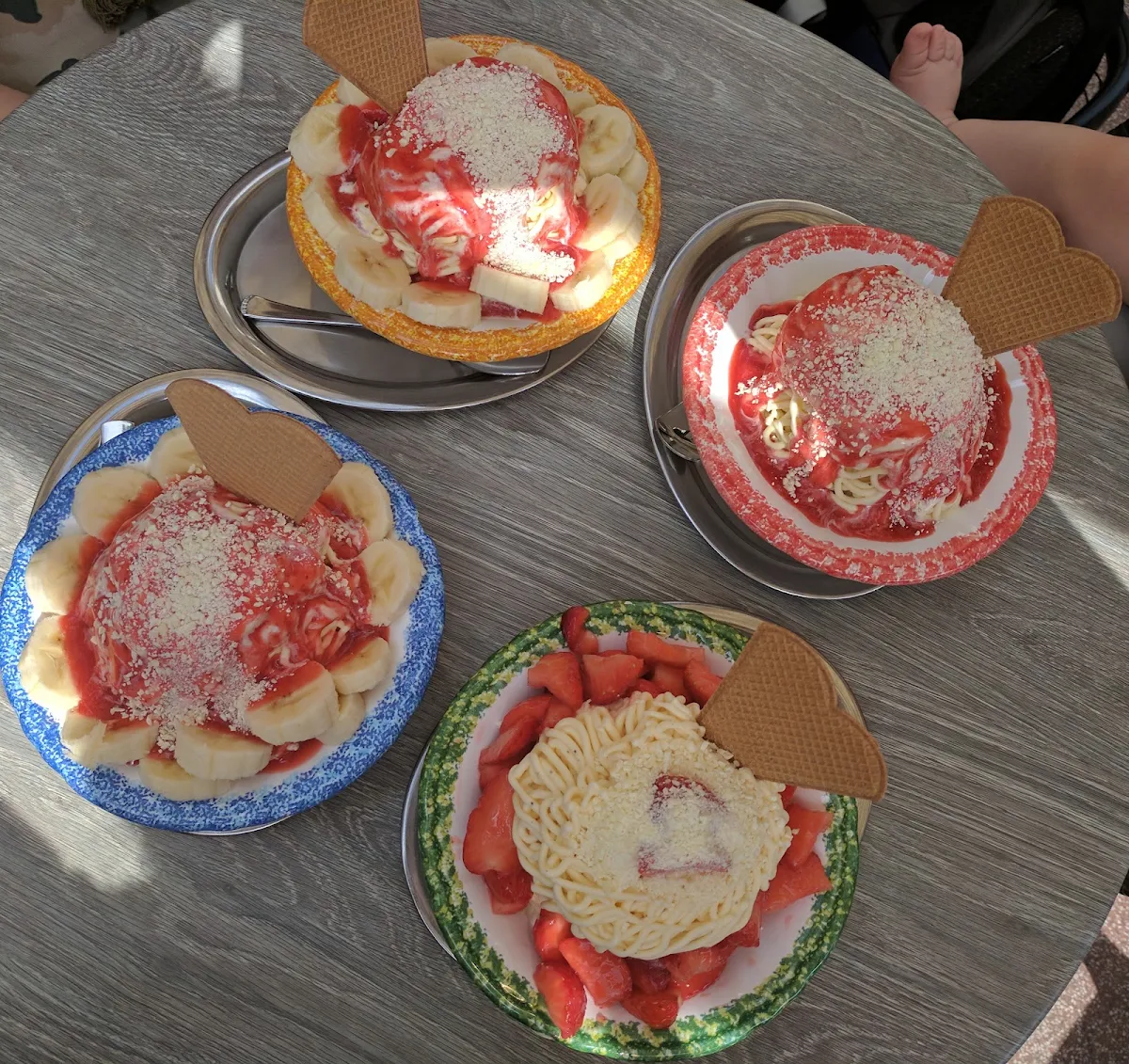 Spaghetti Eis