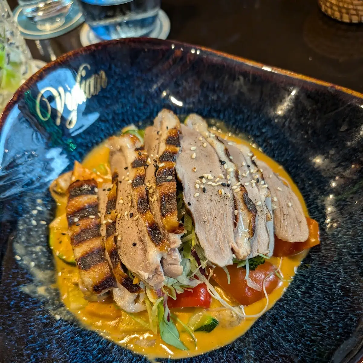 Rotes Curry Mit Ente