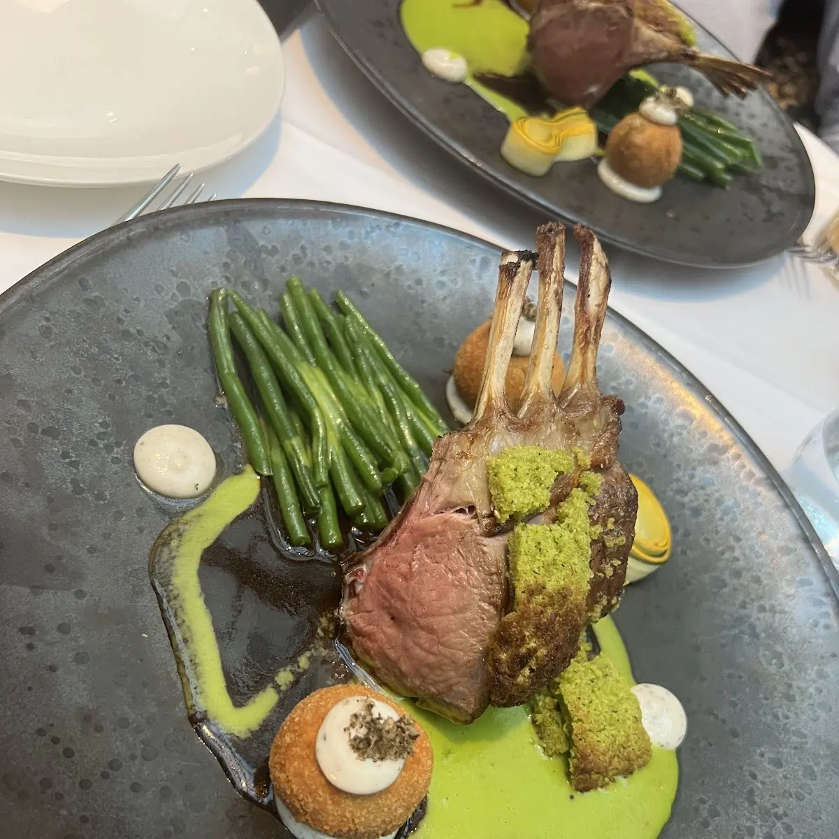 Lamb In Berb Crust