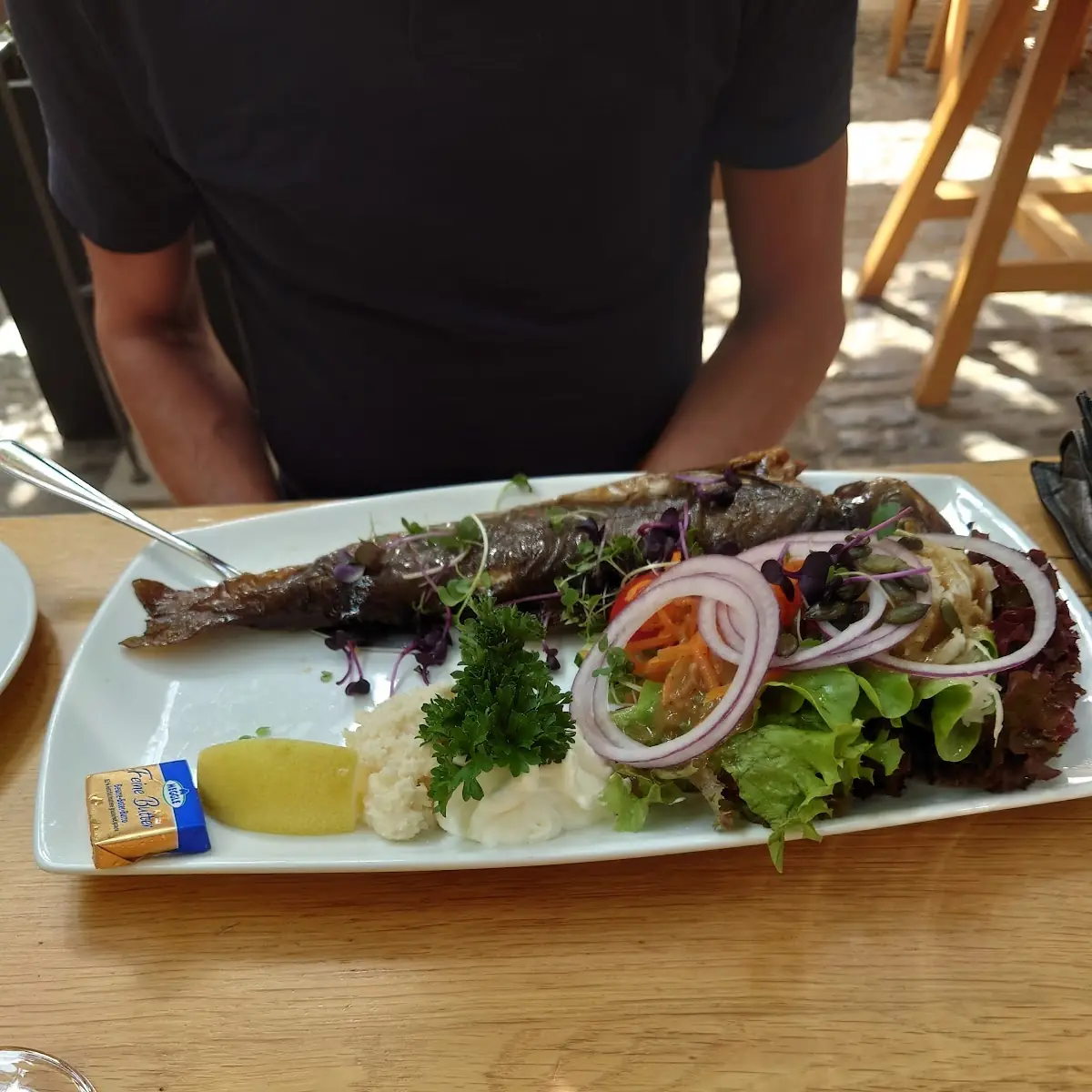 Forelle, Hinterhöfle, Wein-, Biergarten & mehr