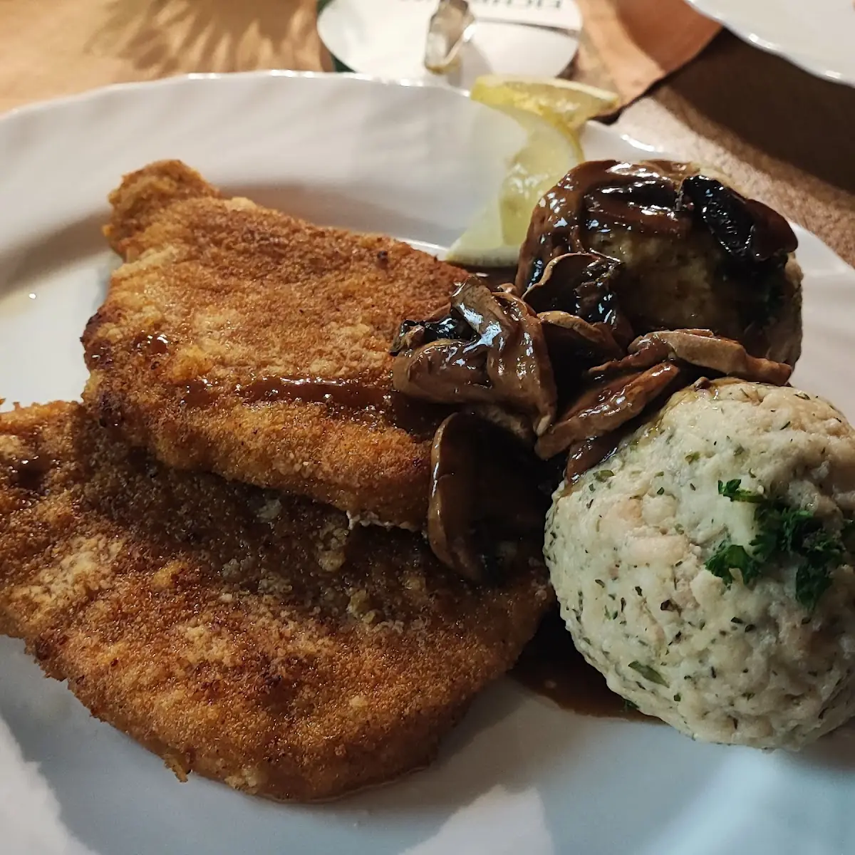 Jägerschnitzel