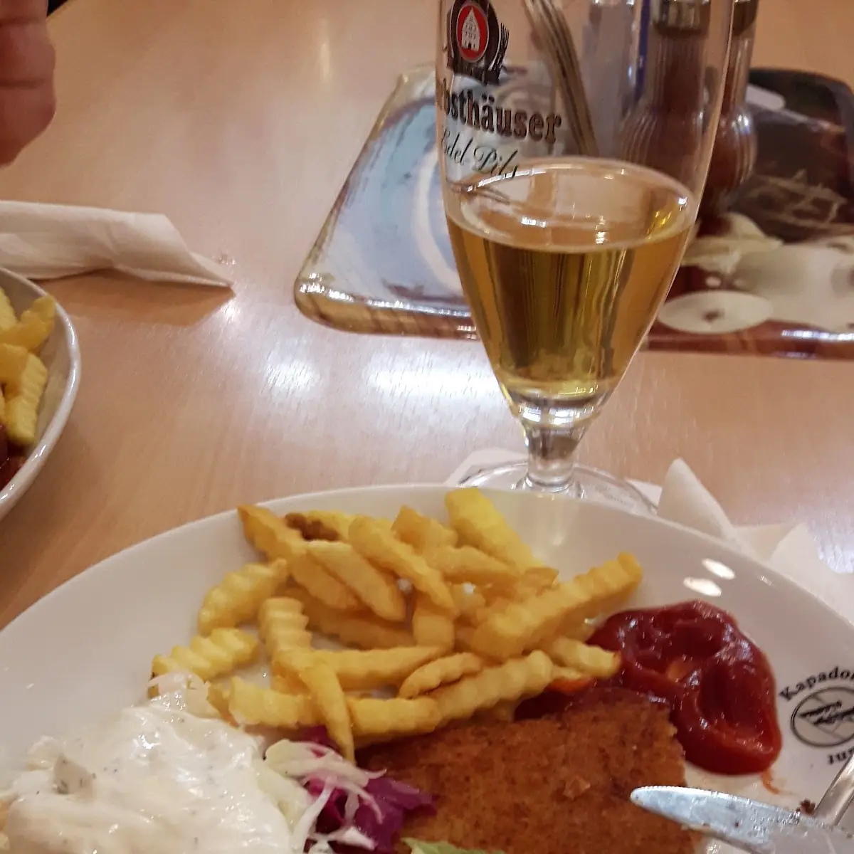 Schnitzel Teller