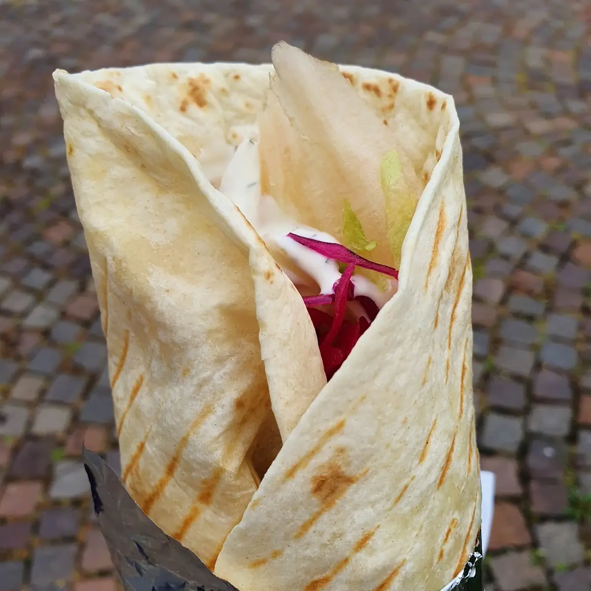 Vegetarischer Döner