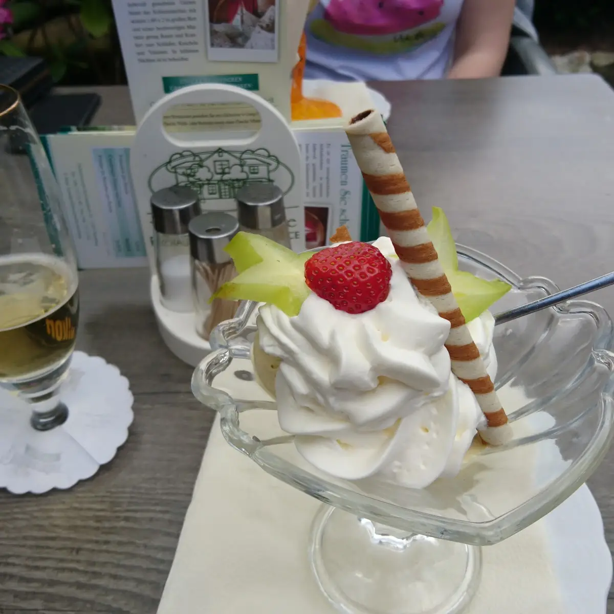 Eisbecher Vanilla