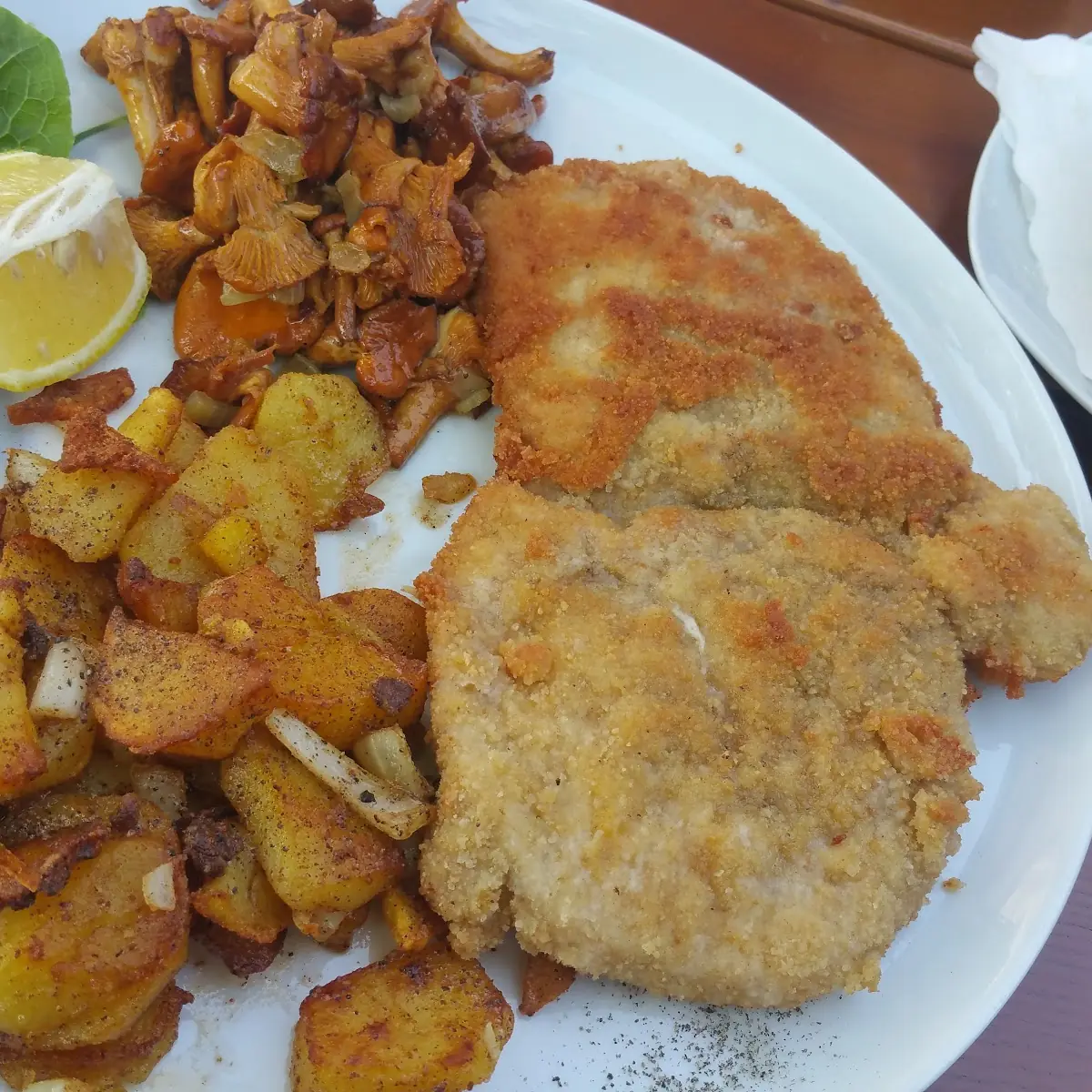 Schnitzel Mit