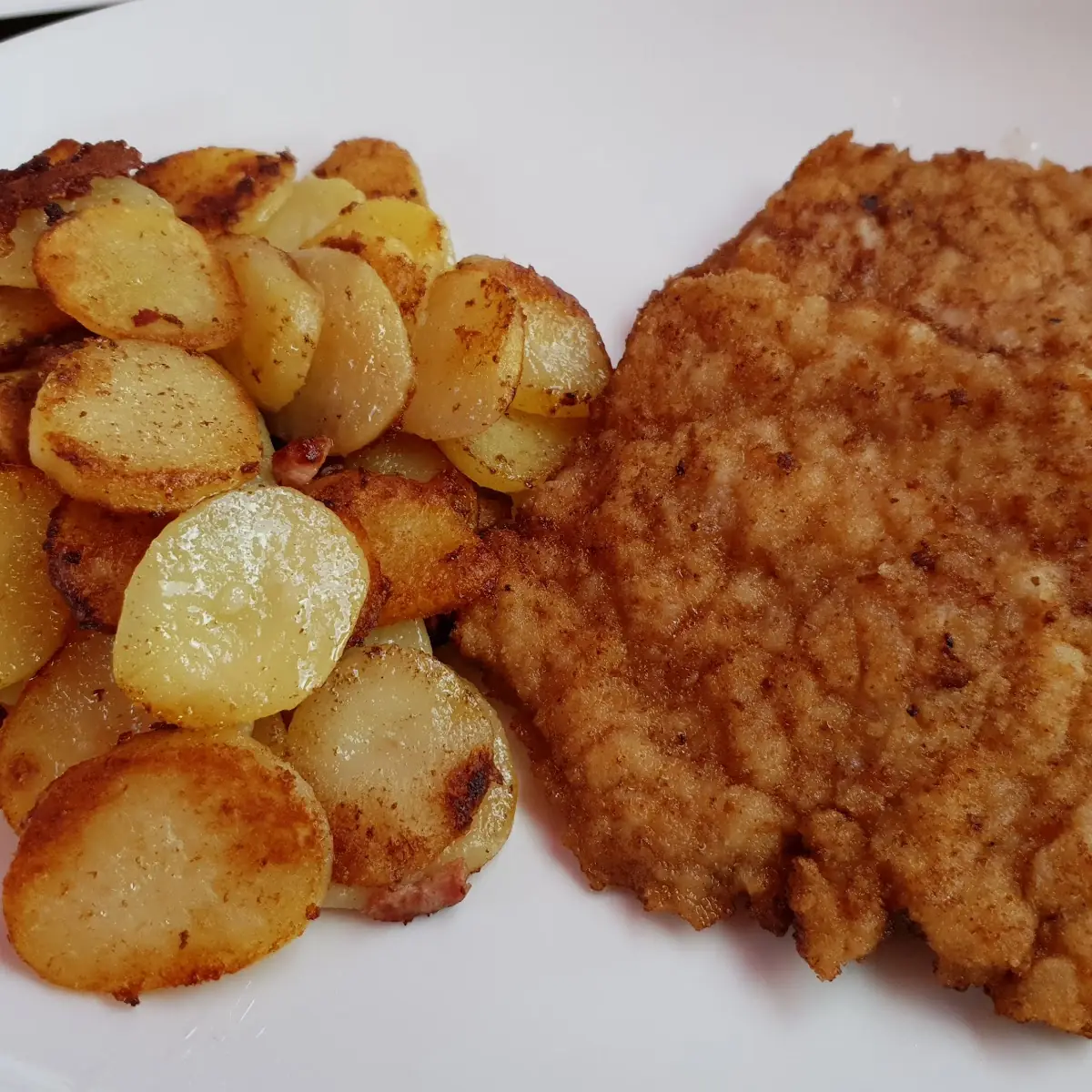Jägerschnitzel Mit Separater Soße