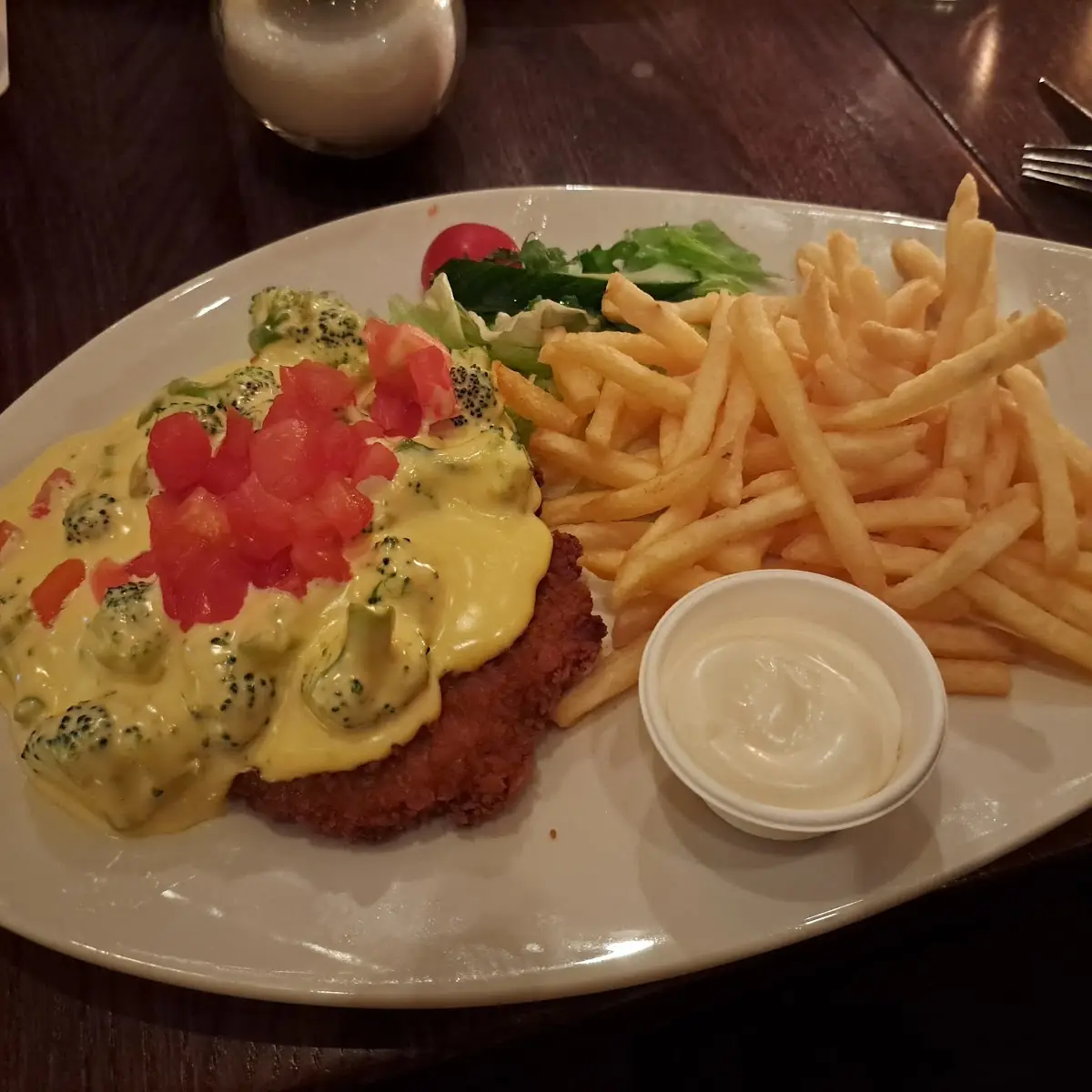 Broccoli Schnitzel, Cafe Extrablatt Dülmen