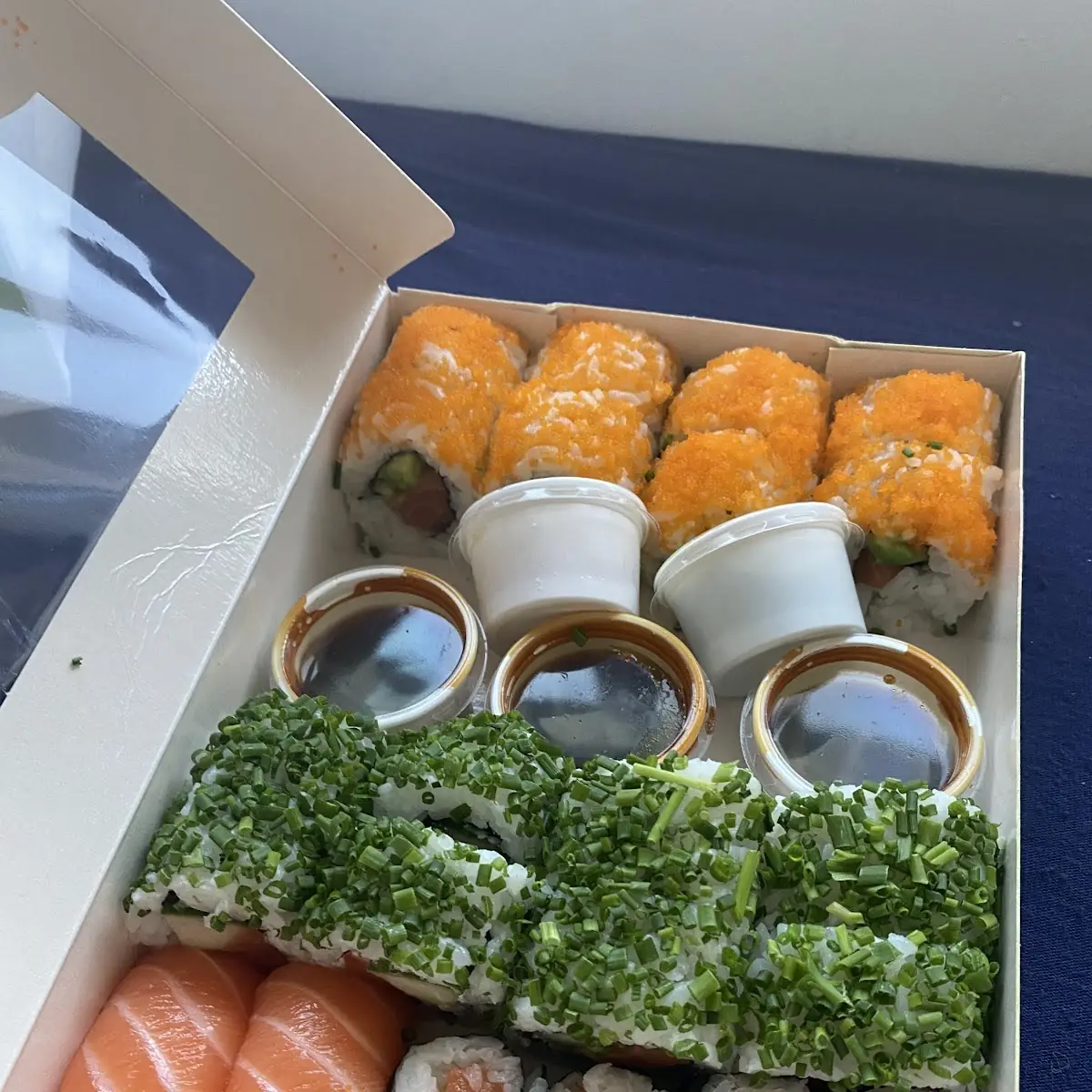 Lachs Menü