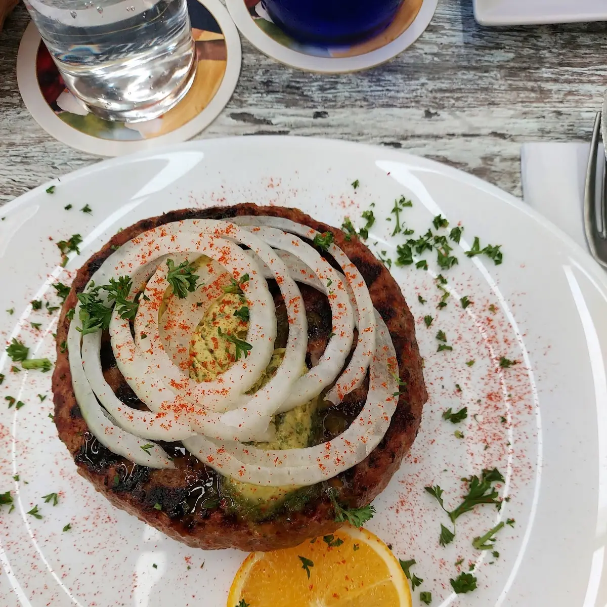 Hacksteak Mit Käsefüllung