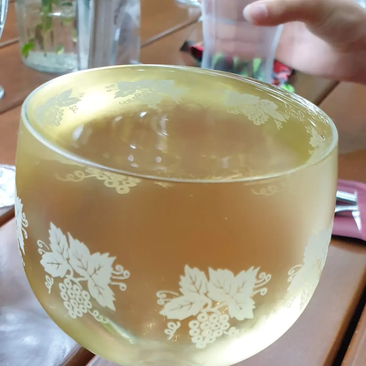 Glas Wein