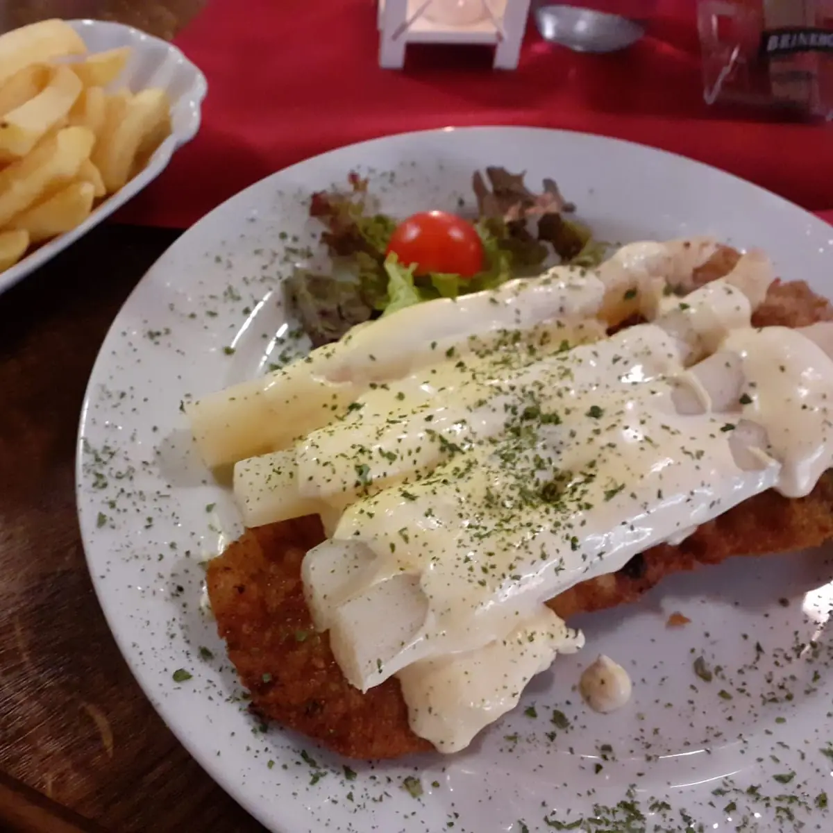 Spargelschnitzel