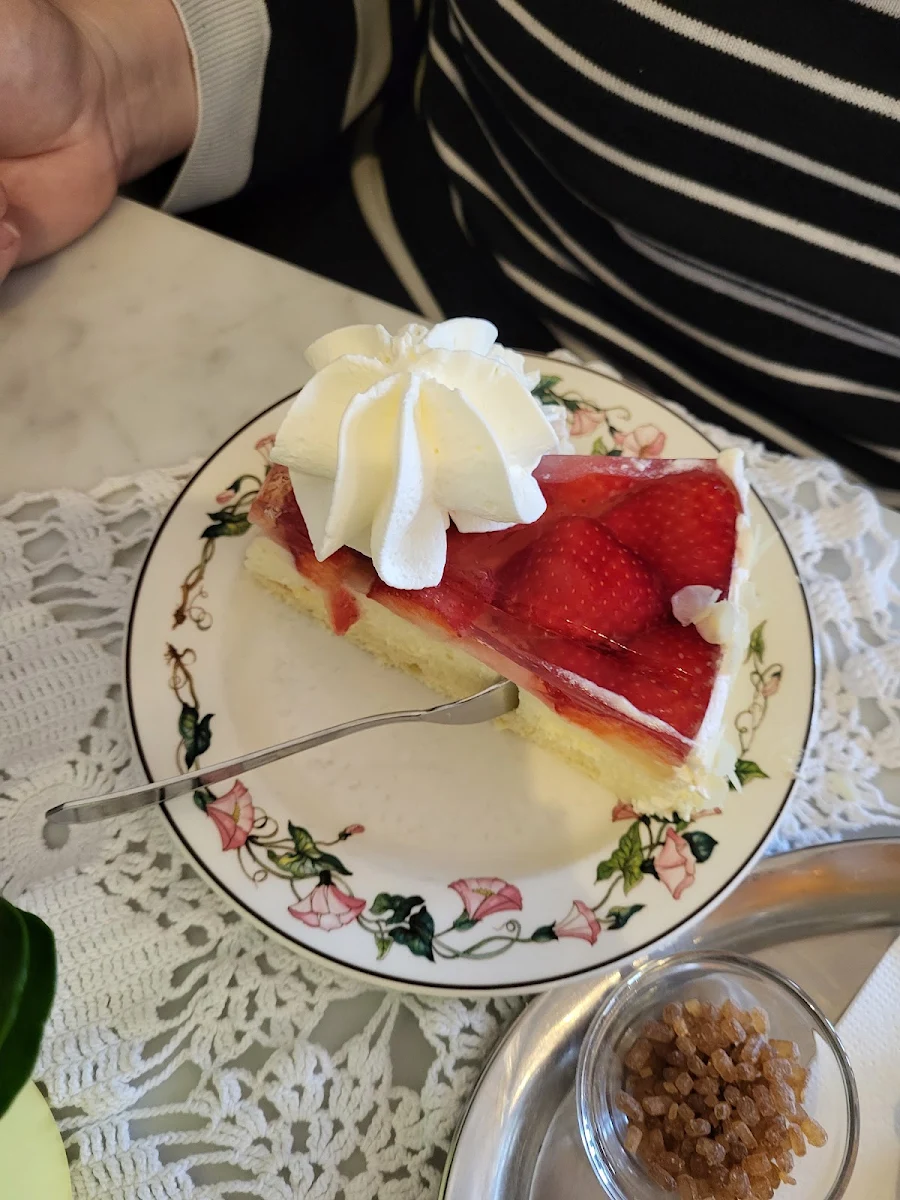 Erdbeertorte Mit Vanillepudding