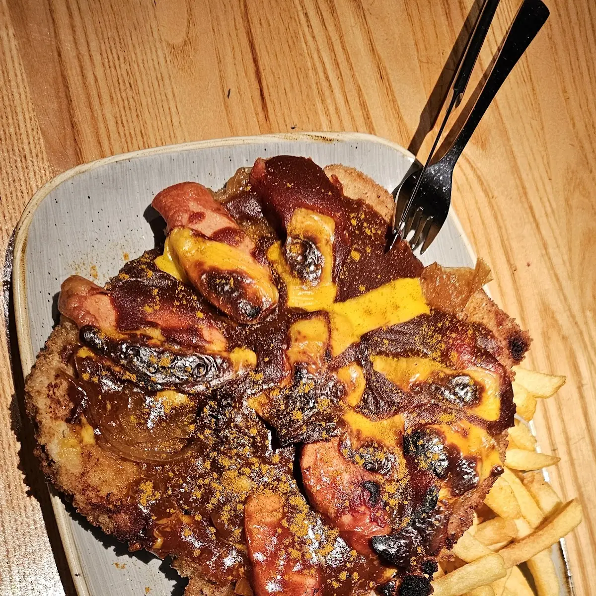 Currywurst Schnitzel