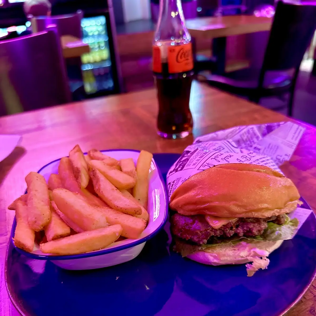 Cheeseburger Menü