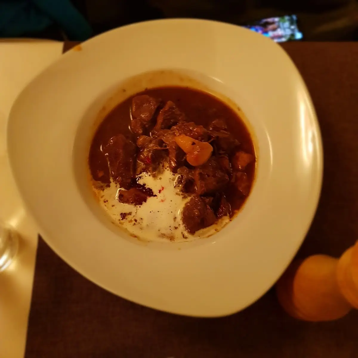 Hirschgulasch