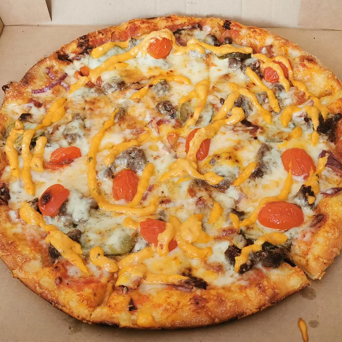 Pizza Hamburger
