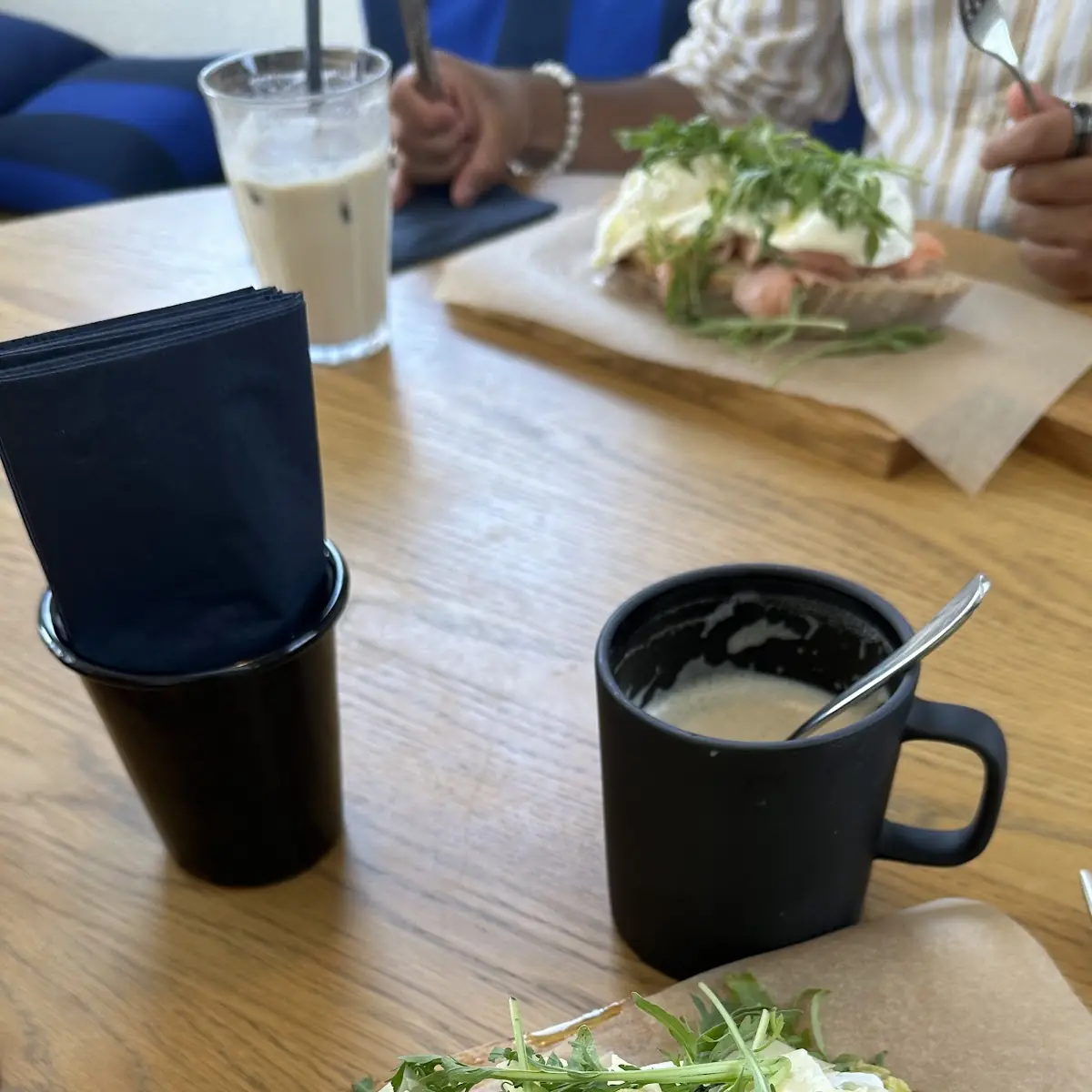 Toast Mit Pochierten Eiern