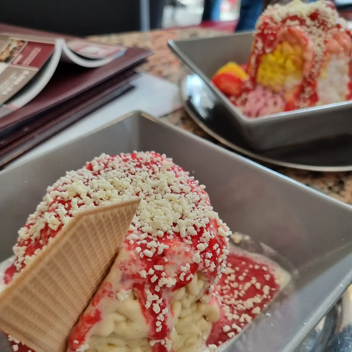 Spaghetti Eis