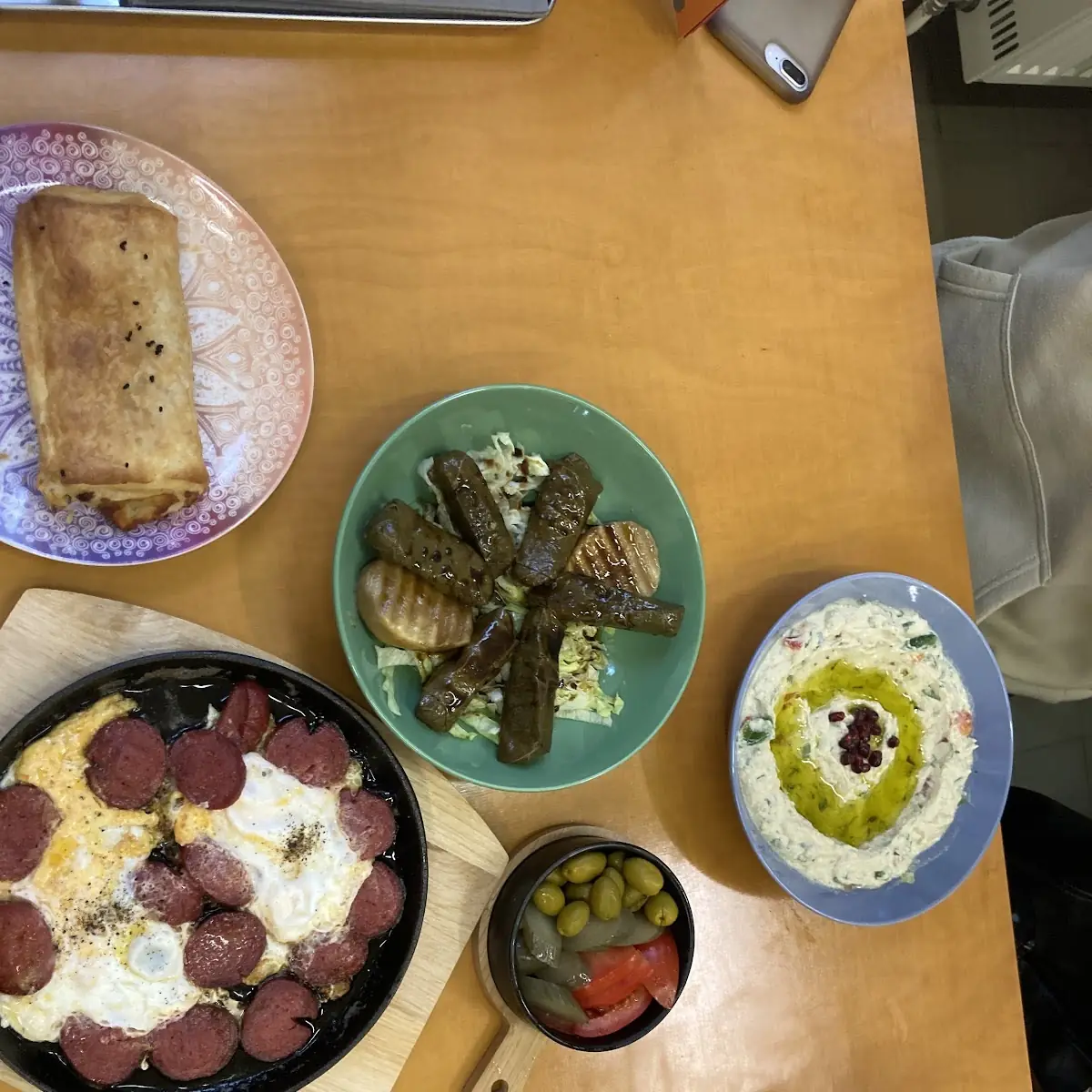 Labneh-teller