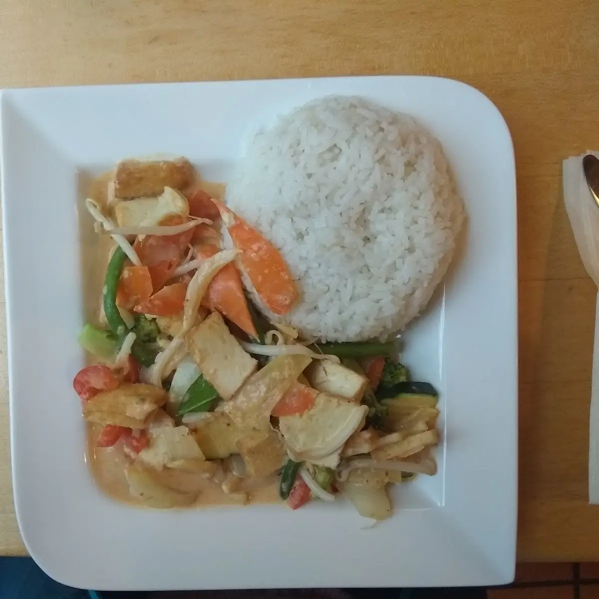 Vegetarian Red Curry