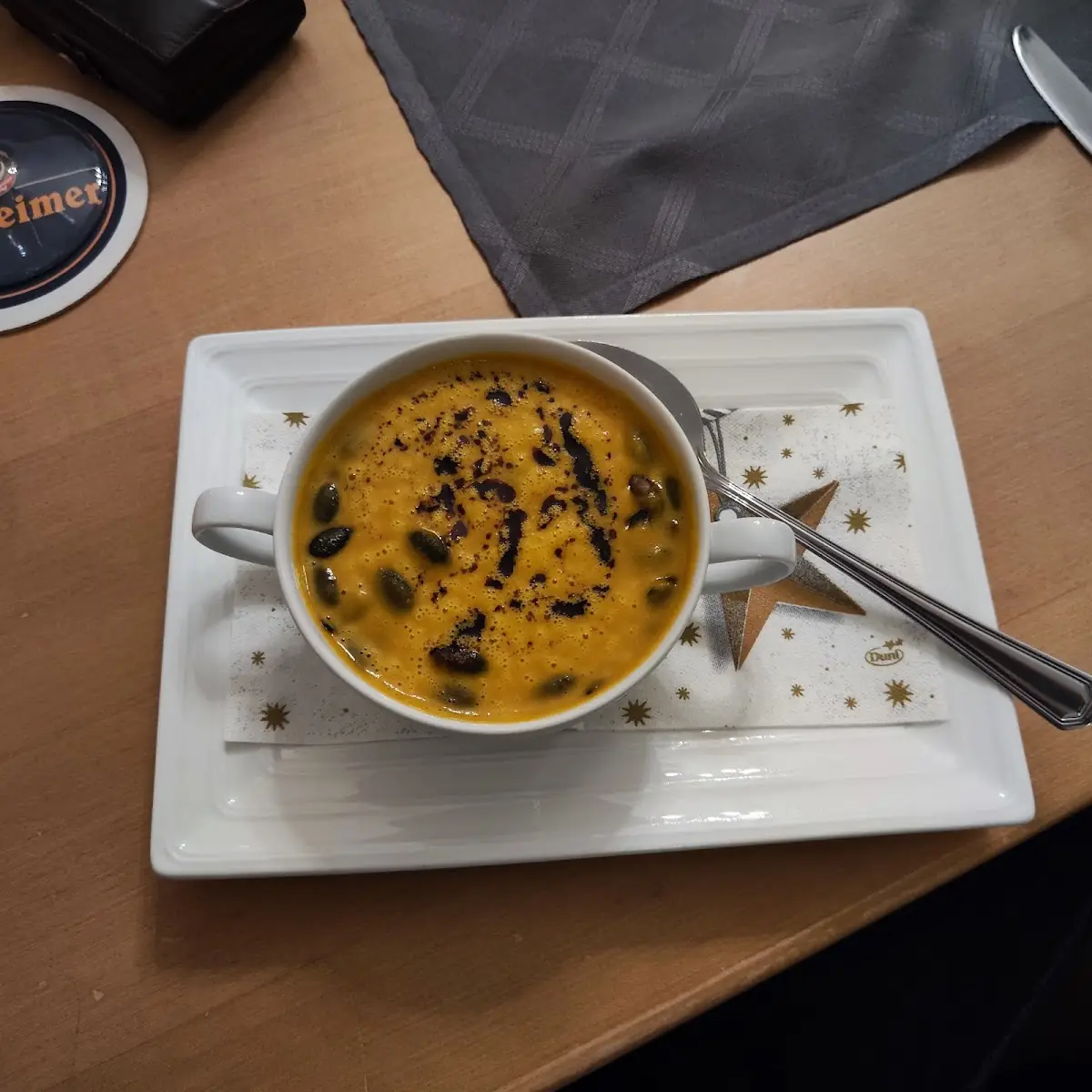 Kürbissuppe