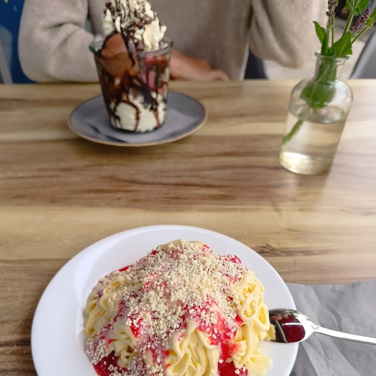 Spaghetti Eis