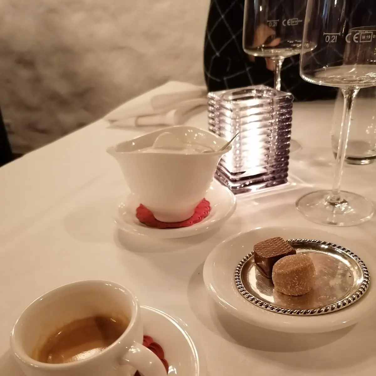 Espresso Mit Pralinen
