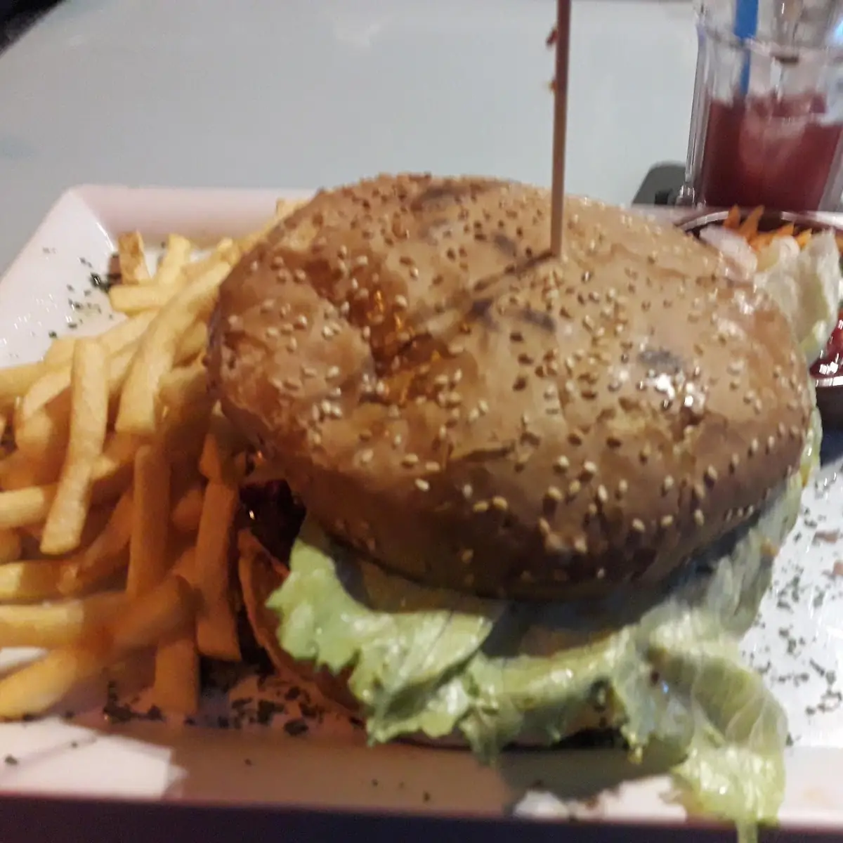 Cheeseburger Menü