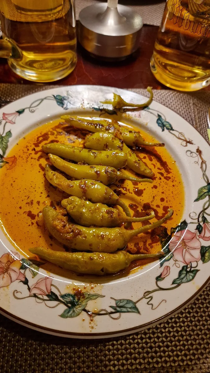 Gegrillte Peperoni