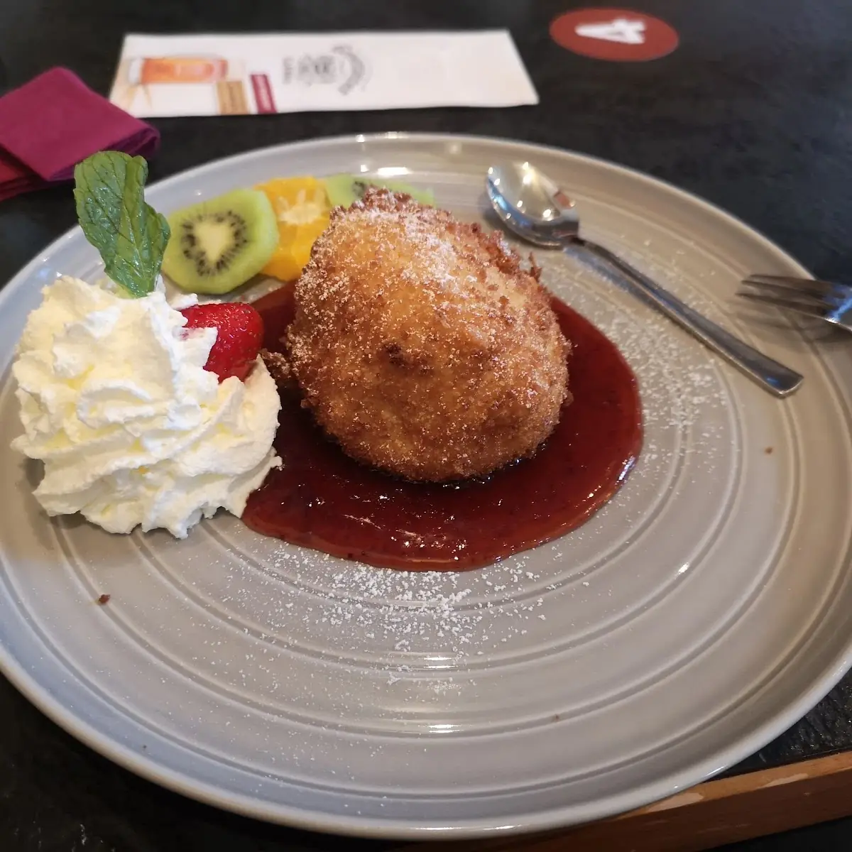 Gebackenes Eis
