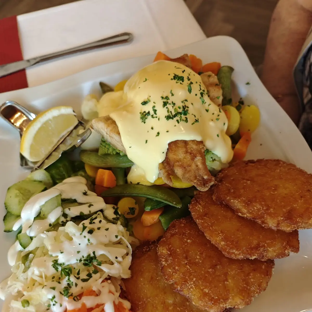 Zander Mit Gemüse