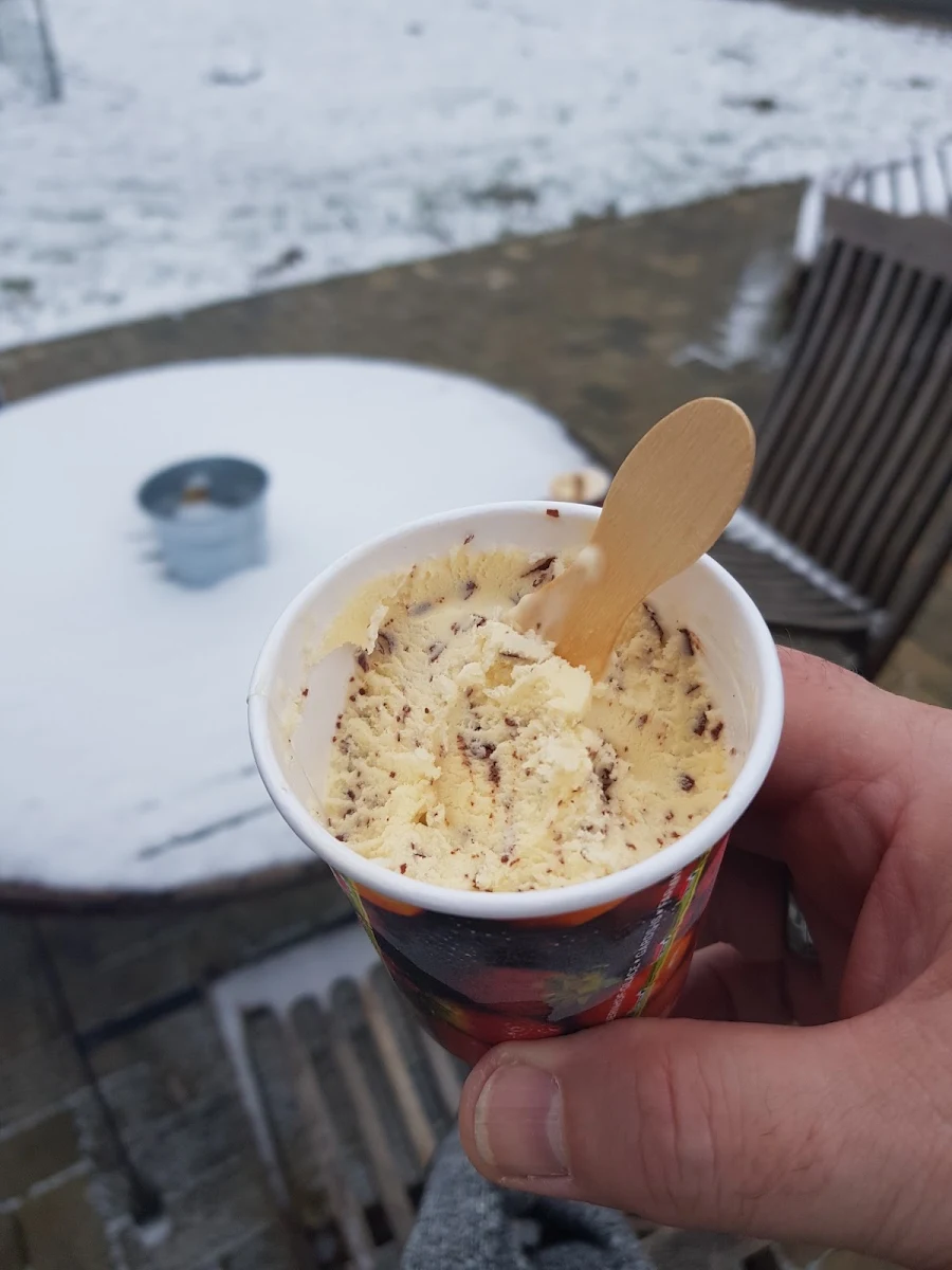 Stracciatella Eis