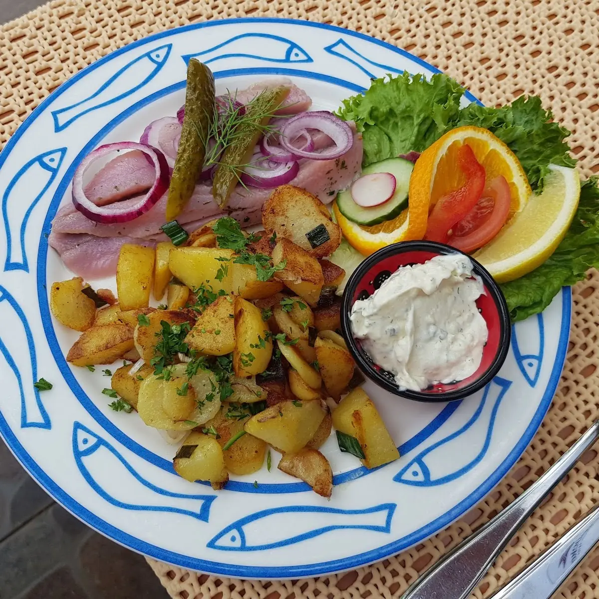Lachs Auf Roesti