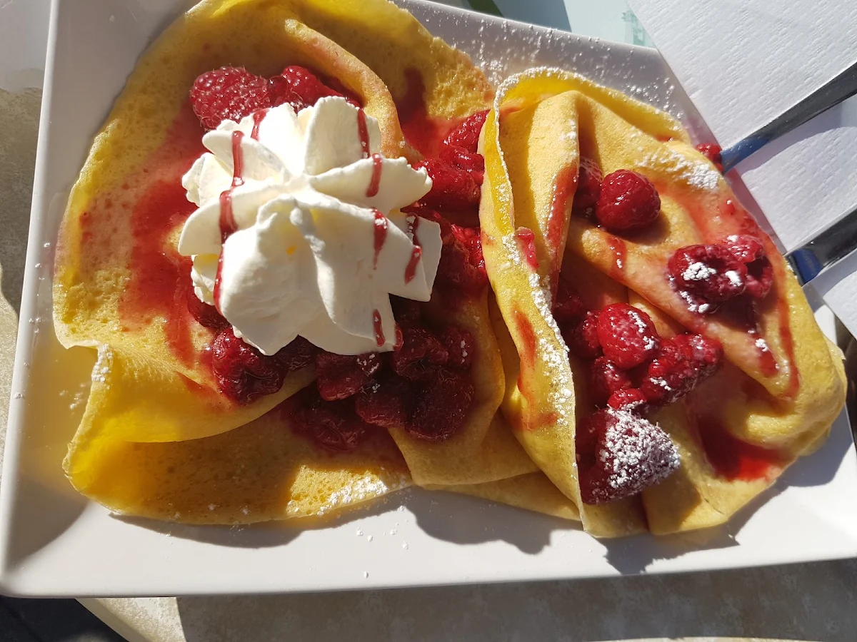 Himbeer Crepe