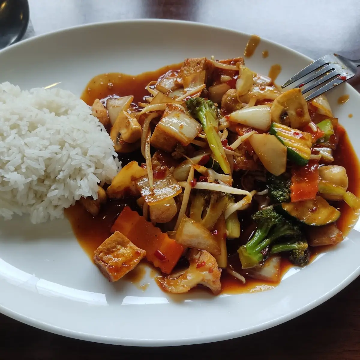 Tofu Mit Gemüse