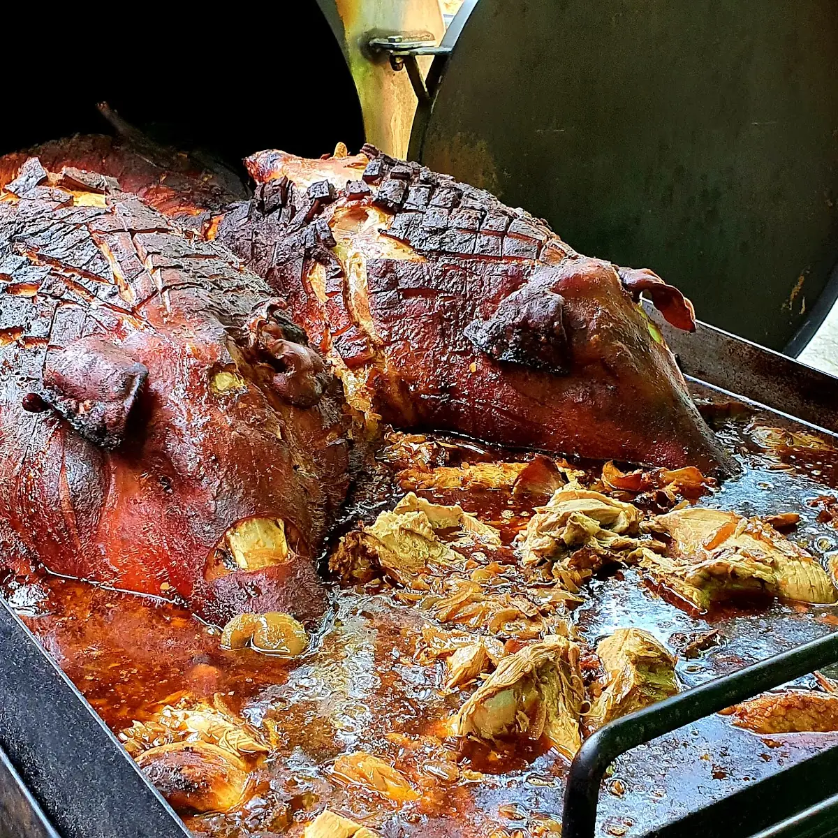 Spanferkelbraten